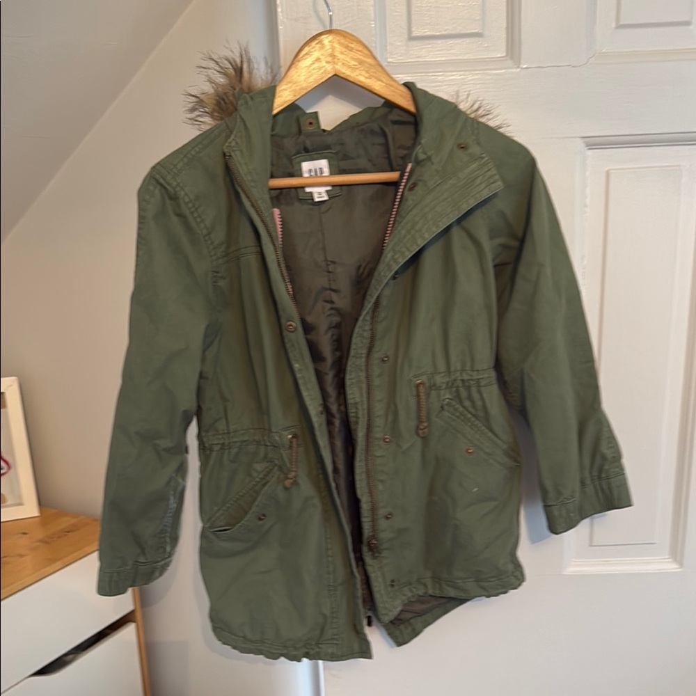 GAP Green Puffer Jacket